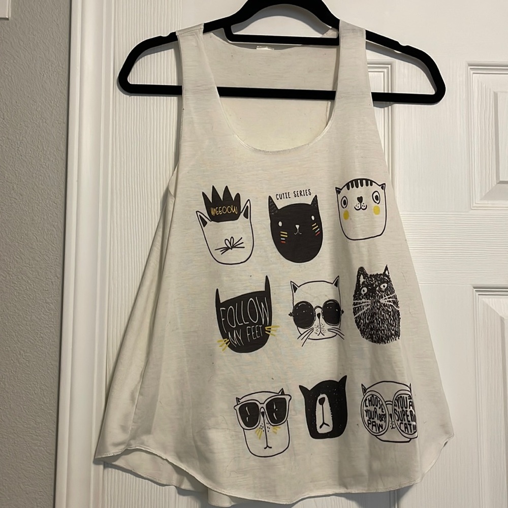 CAT TANK TOP